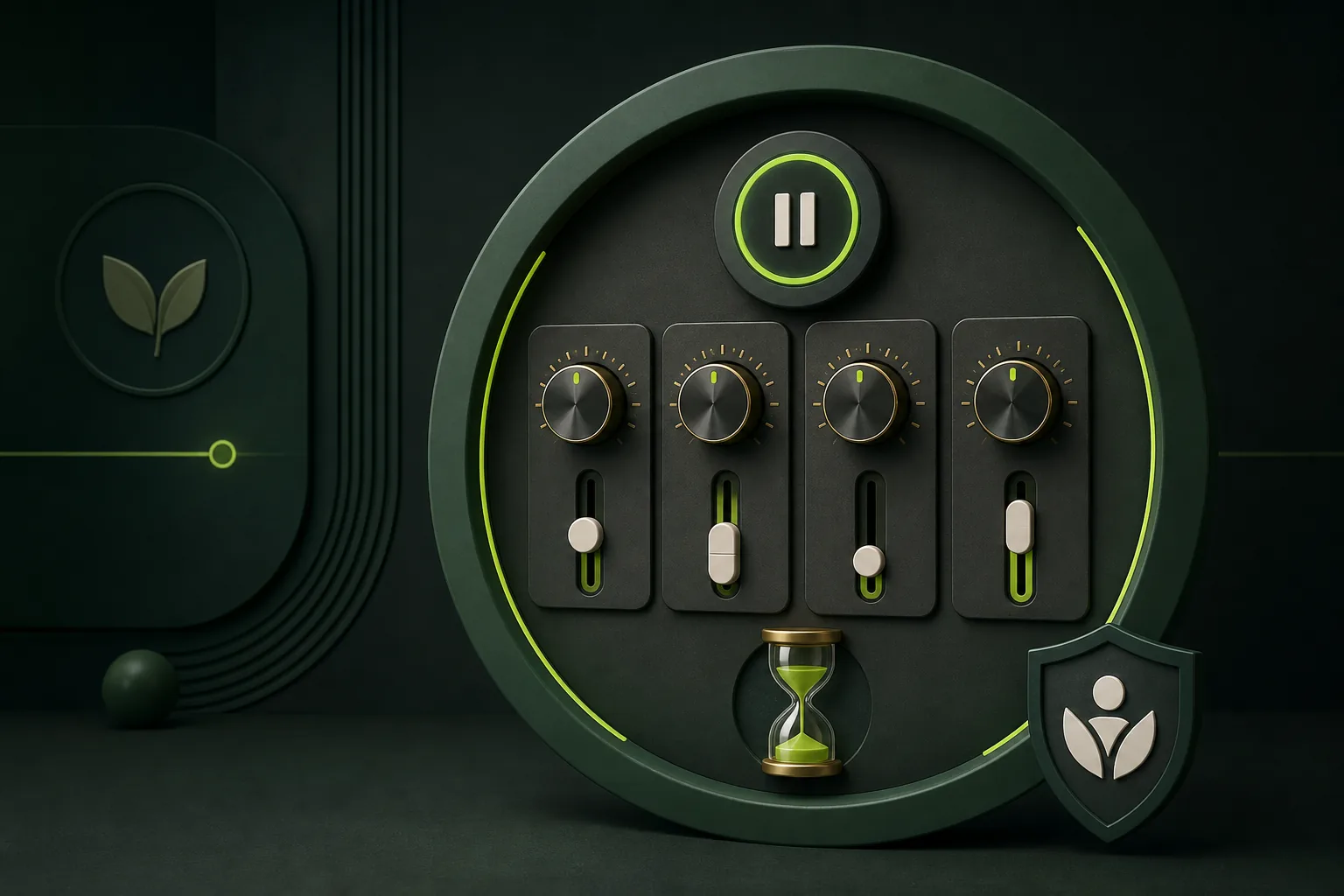 Protective control panel illustrating deposit, loss, wager and session limits